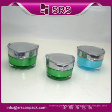 China New Products Wholesale Jar And Plastic Container Manufacturers And 30g 50g Empty Acrylic Unique Cosmetic Line Packaging